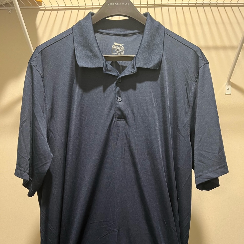 Men’s Slazenger Blue Golf Polo (XXL)